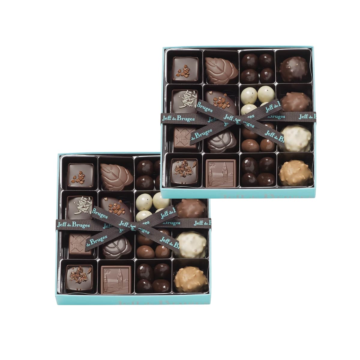 Jeff de Bruges | BOITE DE CHOCOLATS ET AMANDES GROUMAND x2