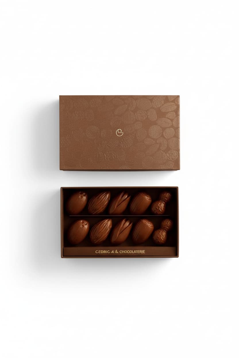 Cedric Grolet | Bonbon 10 pièces chocolat au lait – PARISWAVE.COM