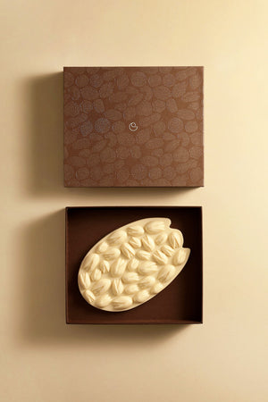 TABLETTE MENDIANT PISTACHE CHOCOLAT BLANC