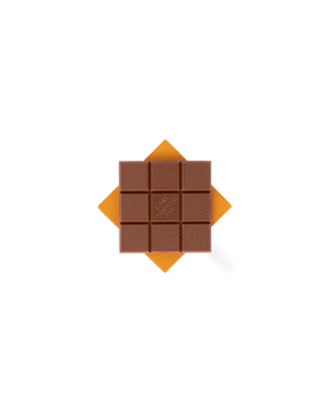 TABLETTE GARNIE CHOCOLAT AU LAIT - PÂTE À TARTINER CROUSTILLANTE