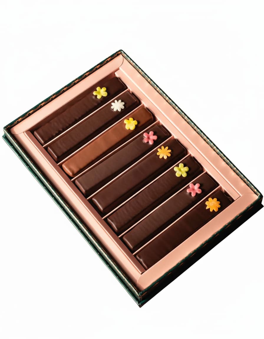 Coffret 8 barres gourmandes