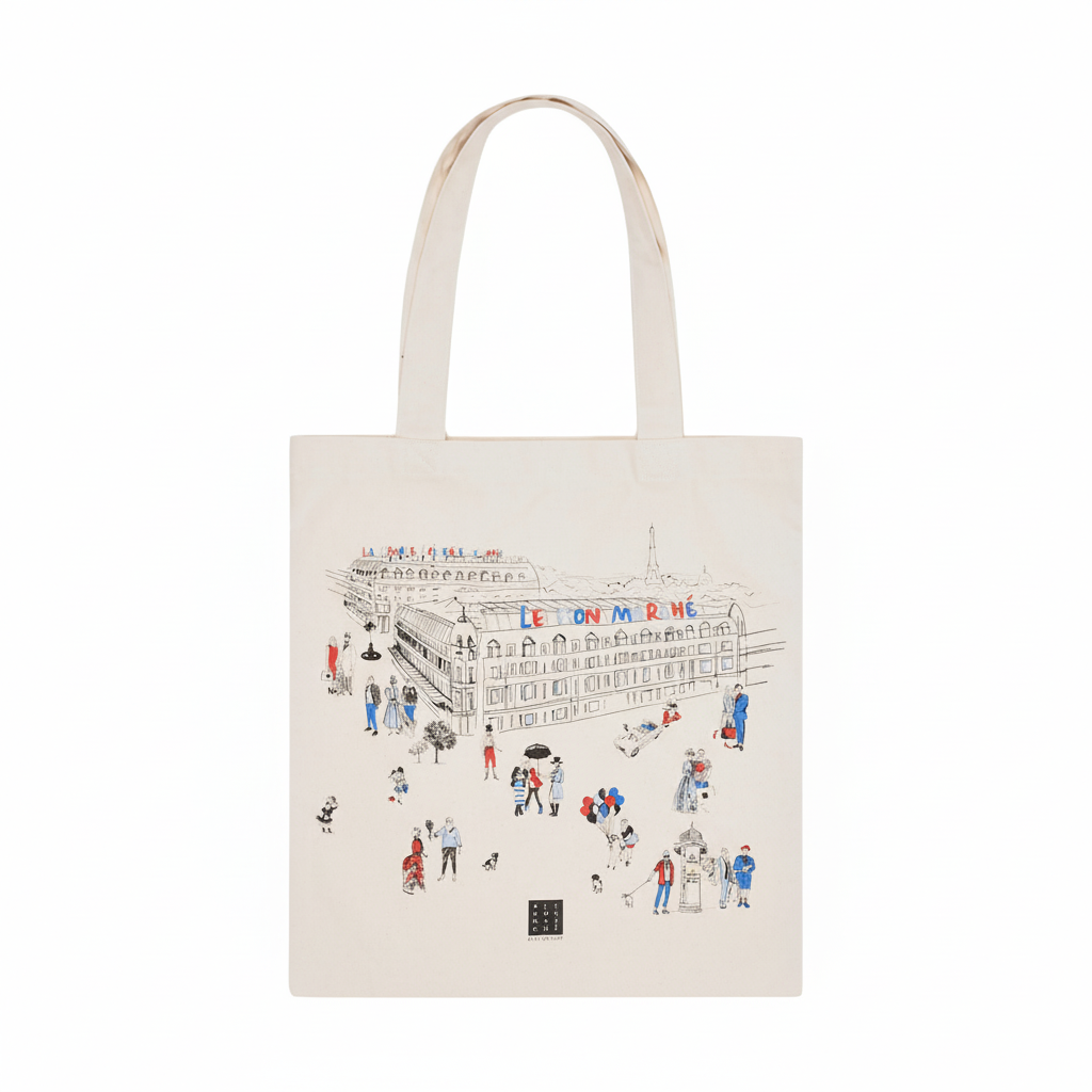 LE BON MARCHÉ RIVE GAUCHE Tote Bag Histoire – PARISWAVE.COM LE BON MARCHÉ RIVE GAUCHE Tote Bag Histoire – PARISWAVE.COM