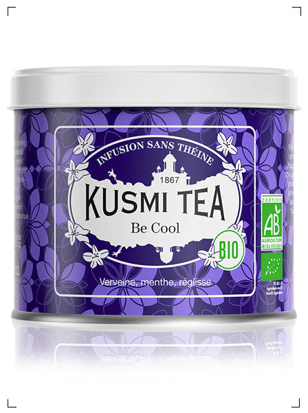 Kusmi Tea BE COOL BIO BOITE METAL, ビークール 缶入り クスミティ
