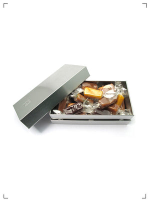 Jacques Genin CARAMEL ASSORT 26 PETITE BOITE, キャラメル アソート26個 缶入り ジャック ジュナン