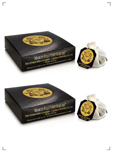 Mariage Freres MOUSSELINES DE THE, モスリンコットンティーバッグ 2箱セット マリアージュ フレール