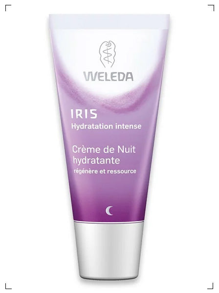 Weleda | CREME DE NUIT HYDRATANTE A L'IRIS – PARISWAVE.COM