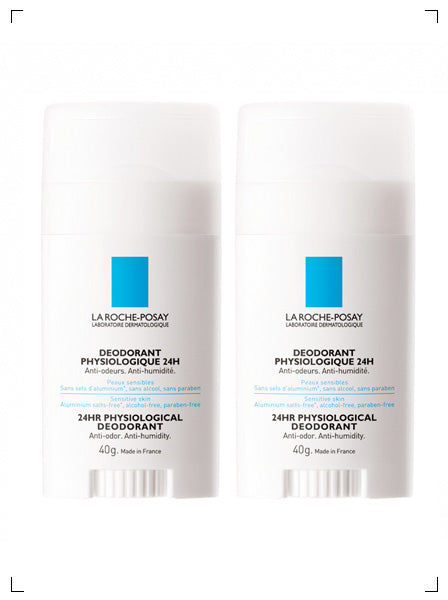La Roche Posay DEODORANT PHYSIOLOGIQUE 24H STICK SET, デオドラント フィジオロジック 24H スティックセット ラ ロッシュ ポゼ