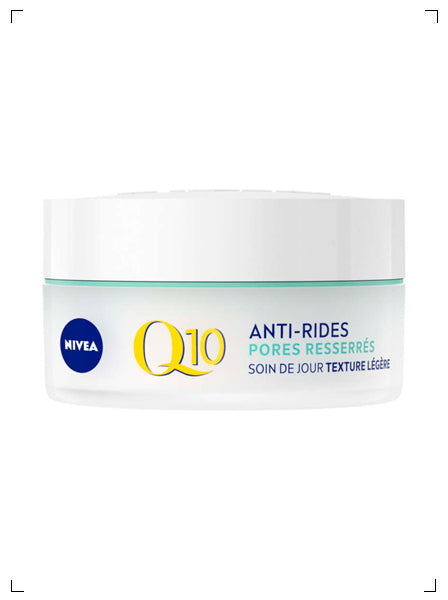 Nivea Q10 POWER ANTI-RIDES SOIN DE JOUR TEXTURE LEGERE, Q10パワー アンチリンクル フェイスクリーム ライトテクスチャー 日中用 ニベア