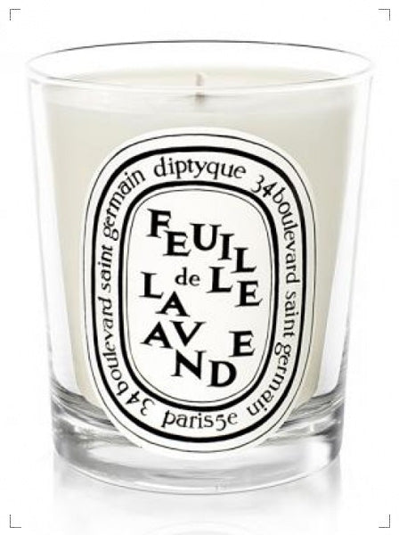 Diptyque BOUGIE FEUILLE DE LAVANDE, キャンドル フゥユ ド ラヴァンド ディプティック