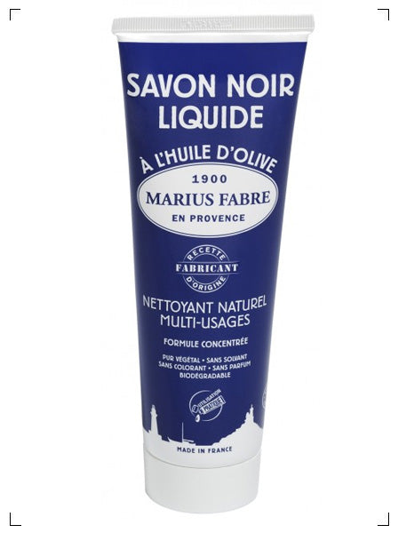 Marius Fabre SAVON NOIR LIQUIDE TUBE, 住居用液体黒石鹸 サボンノワール リキッド チューブ入り マリウス ファーブル
