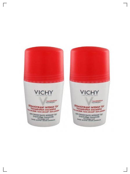 Vichy DETRANSPIRANT INTENSIF 72H TRANSPIRATION EXCESSIVE, デトランスピラント 72時間 ヴィッシー