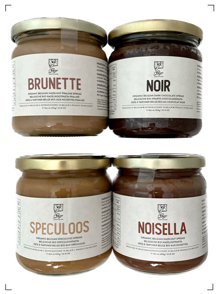 Le Pain Quotidien CHOCOLATE SPREAD SET, チョコレートスプレッド 4点セット ル パン コティディアン