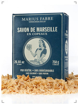 Marius Fabre COPEAUX DE SAVON DE MARSEILLE, マルセイユ石けんフレークタイプ マリウス ファーブル