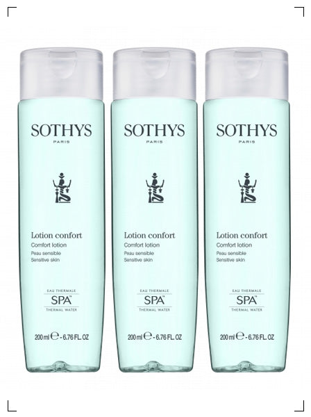 Sothys LOTION CONFORT 3PIECES SET, コンフォート ローション 3本セット ソティス