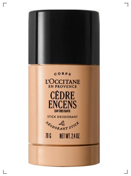 L'Occitane BAUX DEODORANT STICK CEDRE ENCENS EAUX DES VAUX, デオドラントスティック オーデヴォーボー ロクシタン