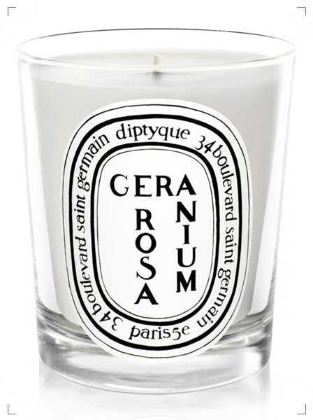 Diptyque BOUGIE GERANIUM ROSA, キャンドル ゼラニウム ローザ ディプティック