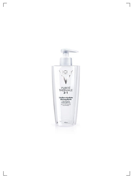 Vichy PURETE THERMALE SOLUTION MICELLAIRE DEMAQUILLANTE 3EN1, ピュルテ テルマル ソリューション ミスレール 3in1 ヴィッシー