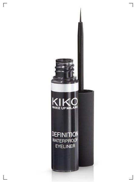 Kiko EYELINER DEFINITION WATER PROOF, アイライナー デフィニション ウォータープルーフ キコ