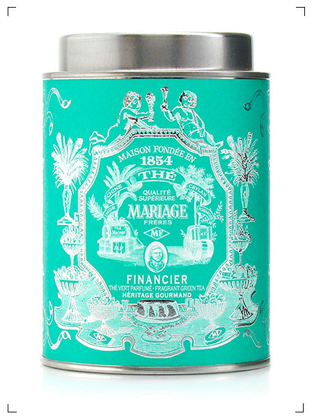 Mariage Freres HERITAGE GOURMENT THE VERT FINANCIER, エリタージュ グルモン フィナンシェ マリアージュ フレール