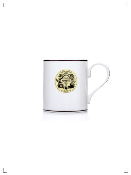 Mariage Freres MUG LOGO PORCELAINE, マグカップ ロゴ マリアージュフレール マリアージュ フレール