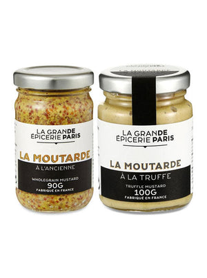 Le Bon Marche LA MOUTARDE A LA TRUFFE ET VOTRE CHOIX, サマートリュフ風味マスタード と お好みのマスタード ル ボン マルシェ