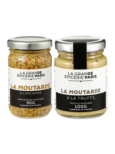 Le Bon Marche LA MOUTARDE A LA TRUFFE ET VOTRE CHOIX, サマートリュフ風味マスタード と お好みのマスタード ル ボン マルシェ