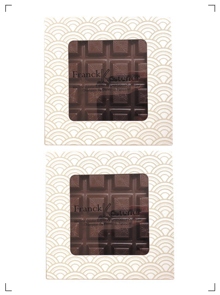 Franck Kestener TABLETTE ATLANTIQUE 2PCS, タブレット 塩キャラメル 2枚セット フランク ケストナー