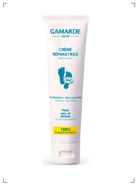 GamARde CREME REPARATRICE PIEDS SECS ET ABIMES, フットクリーム レパラトリス ガマルド
