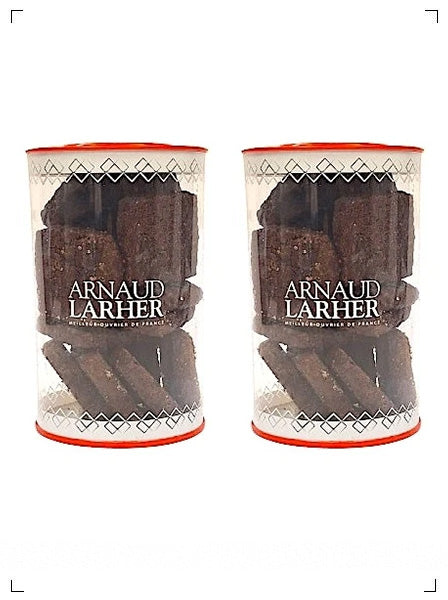 Arnaud Larher SABLES DIAMANT A LA FLEUR DE SEL, サブレ ディアマン ア ラ フルール ド セル 2個セット アルノー ラエール