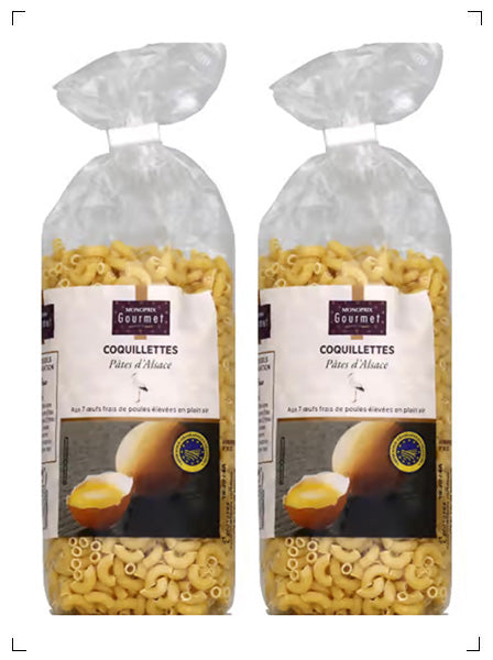 Monoprix gourmet COQUILLETTES PATES DE ALSACE, コキエット パット ド アルザス モノプリ グルメ
