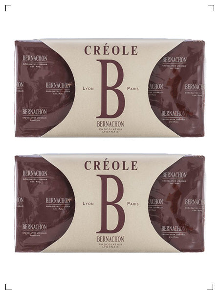 Bernachon 2 TABLETTES-NOIR CREOLE, ノワール クレオール ベルナシオン