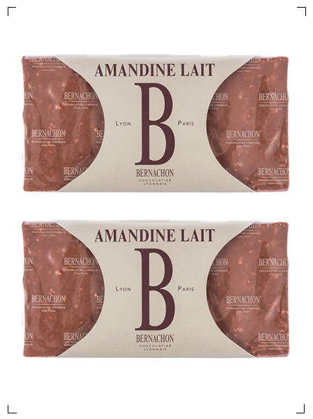 Bernachon 2 TABLETTES-LAIT AMANDINE, レ アマンディンヌ ベルナシオン