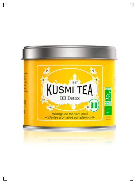 Kusmi Tea BB DETOX BIO BOITE METAL, BB デトックスbio 缶入り クスミティ