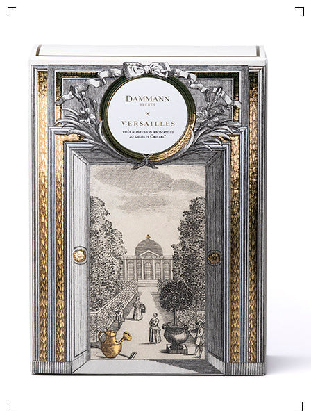 Dammann Freres COFFRET VERSAILLES  20 SACHETS ASSORTIS, ヴェルサイユ ティーアソートコフレ ダマン フレール