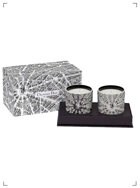 Dior 2 MINI BOUGIE PLAN DE PARIS, プラン ドゥ パリ ミニキャンドルセット ディオール