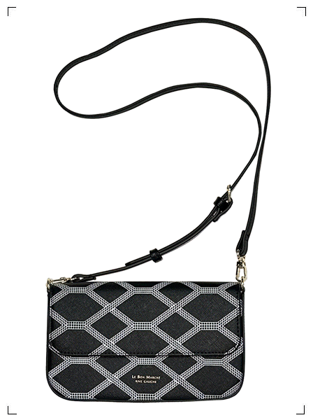 Le Bon Marche BON MARCHE BANDOULIERE MOTIF ESCALATOR, ボンマルシェ ショルダーバッグ エスカレーター ル ボン マルシェ