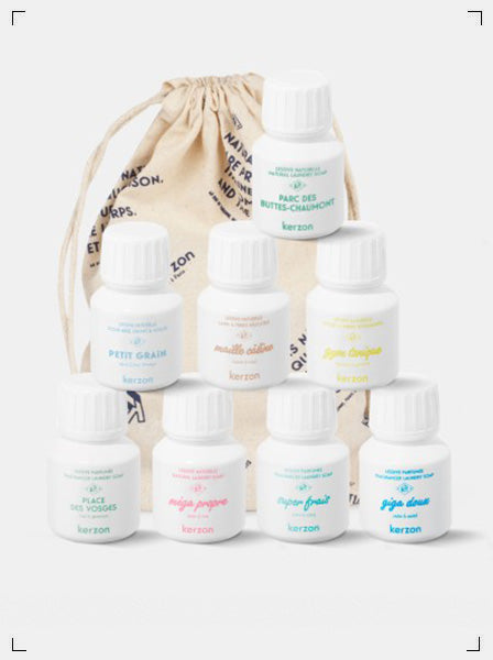 Kerzon SET DECOUVERTE LESSIVES, 洗濯洗剤お試しセット ケルゾン