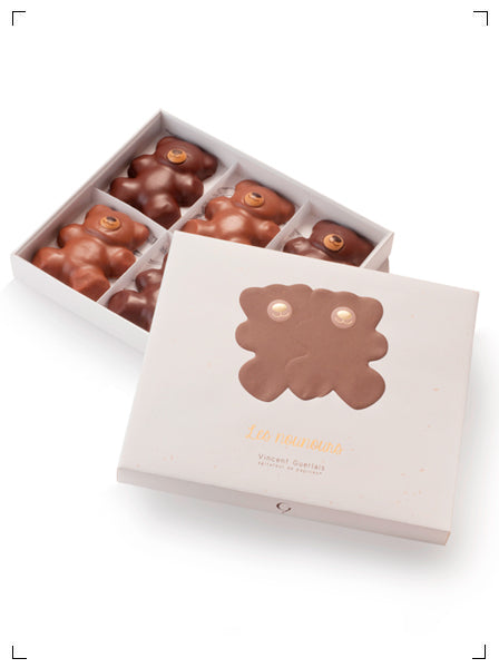 チョコくまさんL Vincent Guerlais | LES NOUNOURS – PARISWAVE.COM