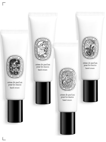 Diptyque CREME DE PARFUM POUR LES MAINS 4PCS, ハンドクリーム 4個セット ディプティック