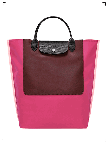 Longchamp RE PLAY SAC CABAS M MAGENTA, リプレイ カバ M マゼンタ ロンシャン