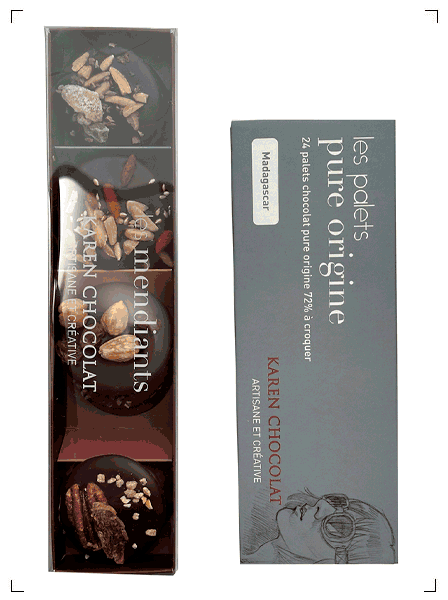 Salon du Chocolat 2024 KAREN CHOCOLAT SELECTION NOIR, 2024 カレン ショコラ ブラックチョコセレクション サロン デュ ショコラ
