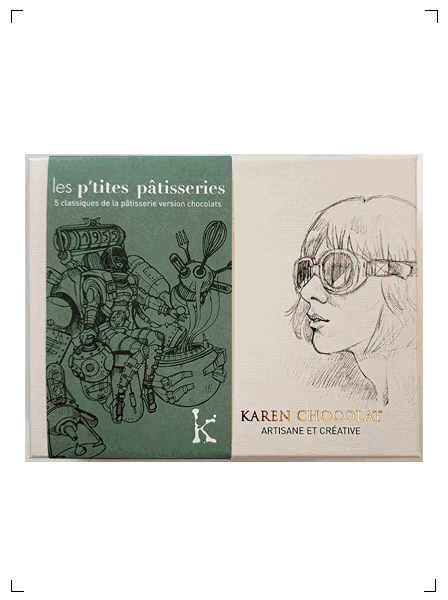 Salon du Chocolat 2024 KAREN CHOCOLAT PTITES PATISSERIES, カレン ショコラ プティパティスリ2024 サロン デュ ショコラ