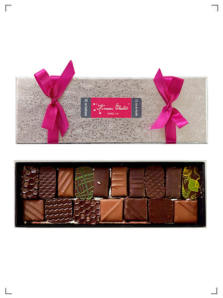 Monsieur Chocolat 17 BONBON CHOCOLAT ASSORT, ボンボンショコラ アソート 17個入り ムッシュゥ ショコラ