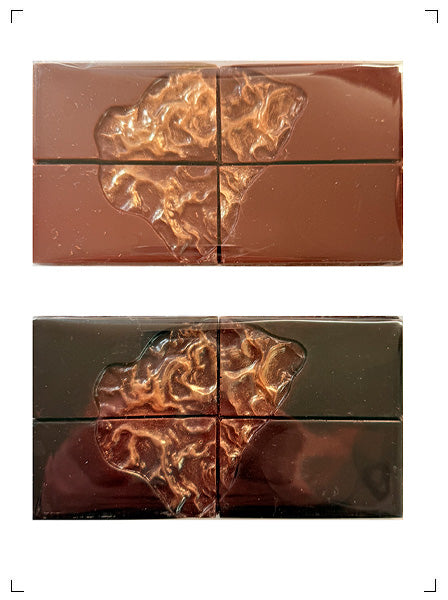 Jade Genin 2 TABLETTES LAIT ET NOIR, タブレット2枚セット ミルク&ダーク ジャド ジュナン