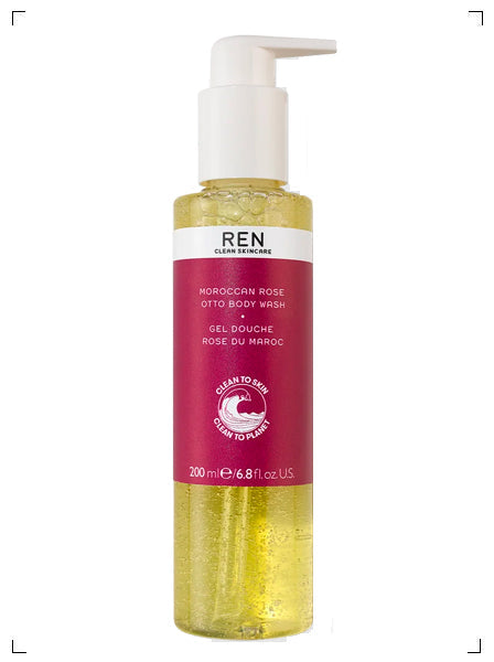 Ren ROSE DU MAROC GEL DOUCHE, モロッコローズオットー シャワーウォッシュ レン