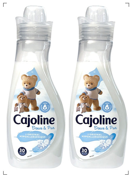 Cajoline CONCENTRE DOUX & PUR HYPOALLERGENIQUE, 低刺激性 液体柔軟剤 2本セット カジョリーヌ