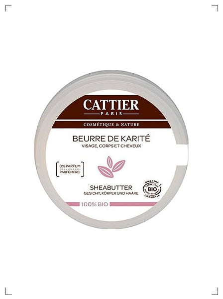 Cattier BEURRE DE KARITE, シアバター カティエ