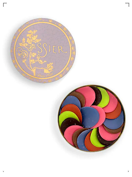 Boissier PETALES DE CHOCOLAT FLEURS T0, ペタル ド ショコラ フラワー ボワシエ