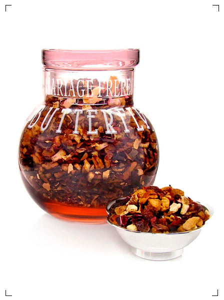 Mariage Freres MADAME BUTTERFLY FLACON BOULE EN VERRE, マダムバタフライ 瓶入り マリアージュ フレール