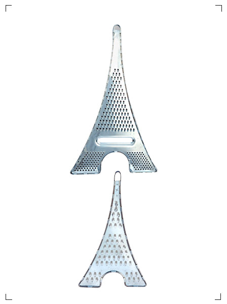Pylones RAPE TOUR EIFFEL GRANDE ET PETITE, エッフェル塔 おろし器 大小セット ピローヌ